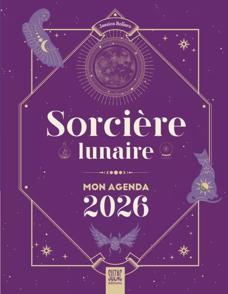 Sorcière lunaire, mon agenda 2026