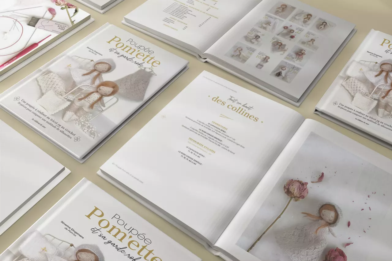 Mise en page Livre Loisirs créatifs – Editions de Saxe
