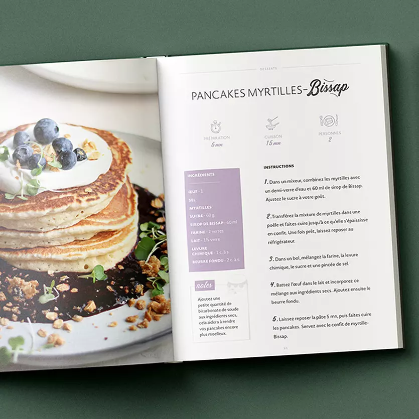 Conception & Mise en page de Livres de cuisine