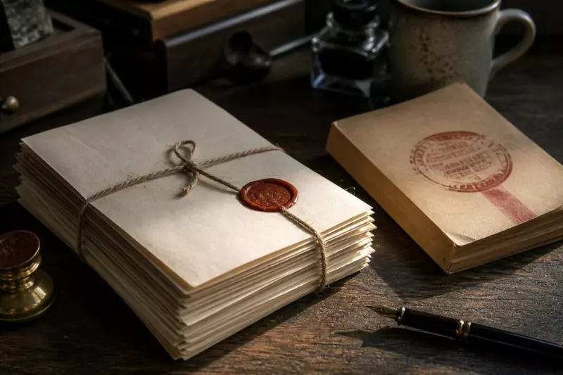 Liasse de cessions de droits et un roman broché au cachet de l’auteur.